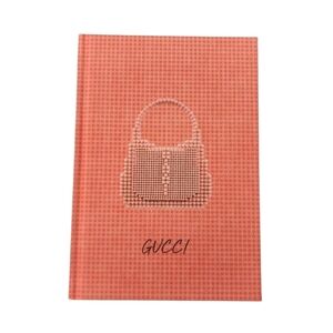 Gucci Notebook Bag Design Journal Diary Stationery Blank Pages Pink Orange